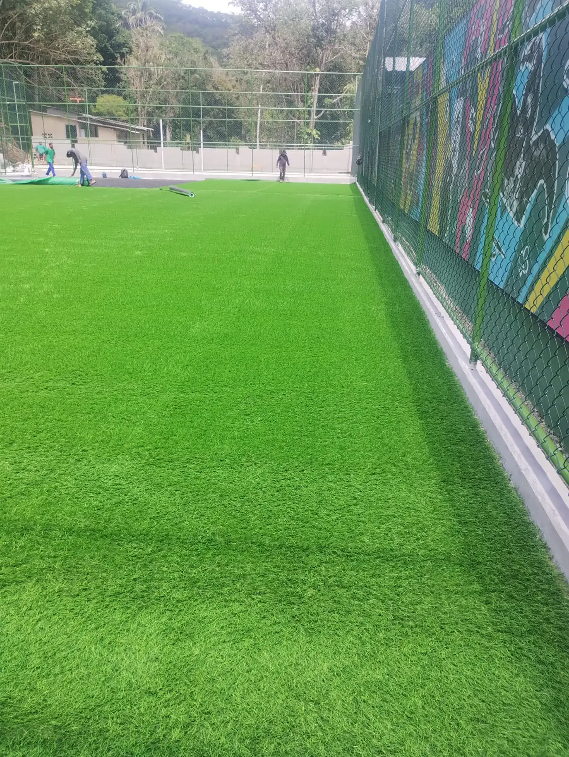 Projeto 2 - Instalação de grama sintética esportivo no Rio de Janeiro