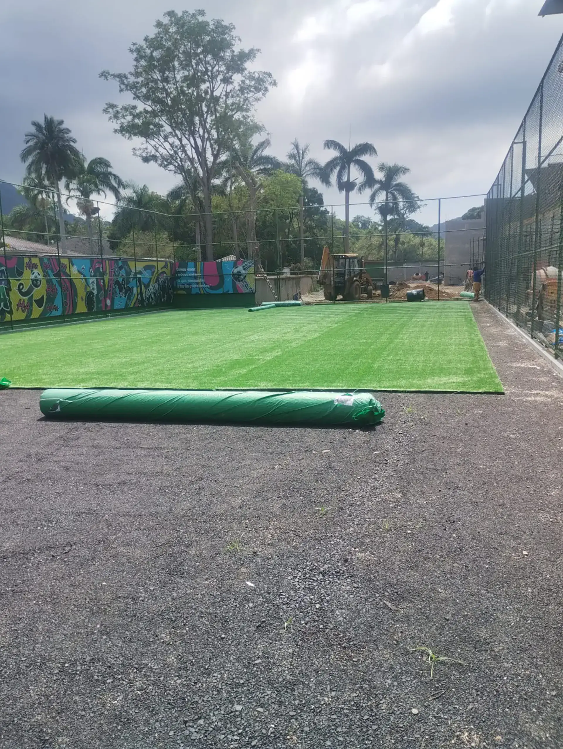 Projeto 7 - Instalação de grama sintética esportivo no Rio de Janeiro